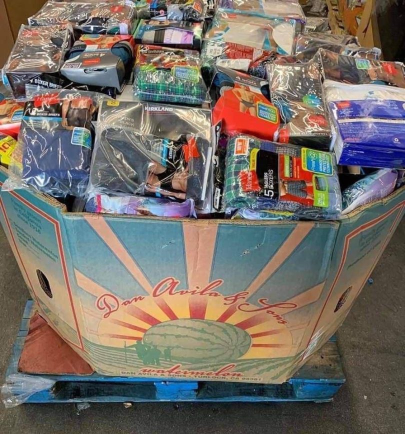 Wholesale Mixed Underwear Pallet Near Me